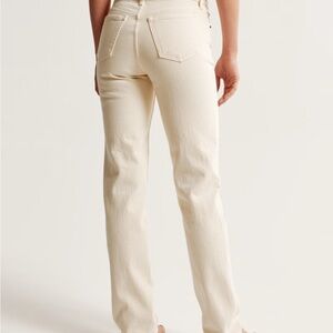 Abercrombie mid rise 90s Straight jean
